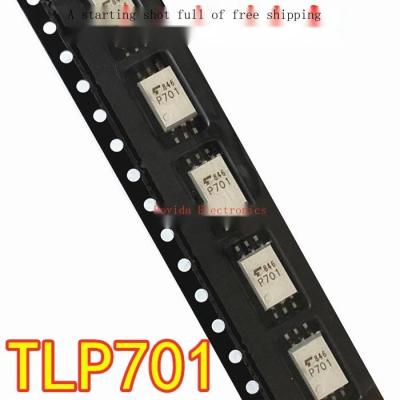 10ชิ้นใหม่นำเข้า P701 Optocoupler TLP701 SMD SOP-6 Optocoupler จุดสามารถยิงตรง
