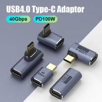 USB 4.0 PD 100W 8K 60Hz Penyambung Pengecas untuk 40Gbps Berkelajuan Tinggi USB C OTG U-Bentuk Sudut Lurus Laki