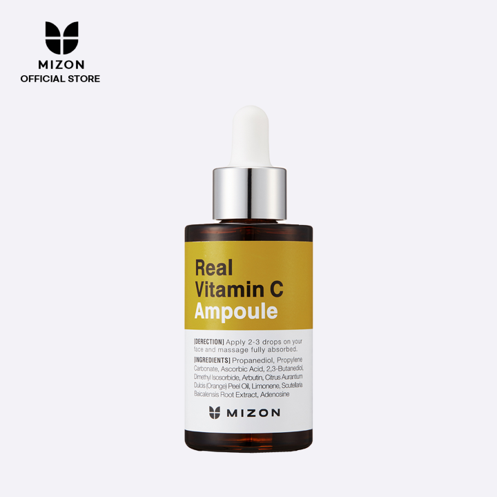 Mizon Real Vitamin C Ampoule 30ml Brightening Korean Facial Skincare