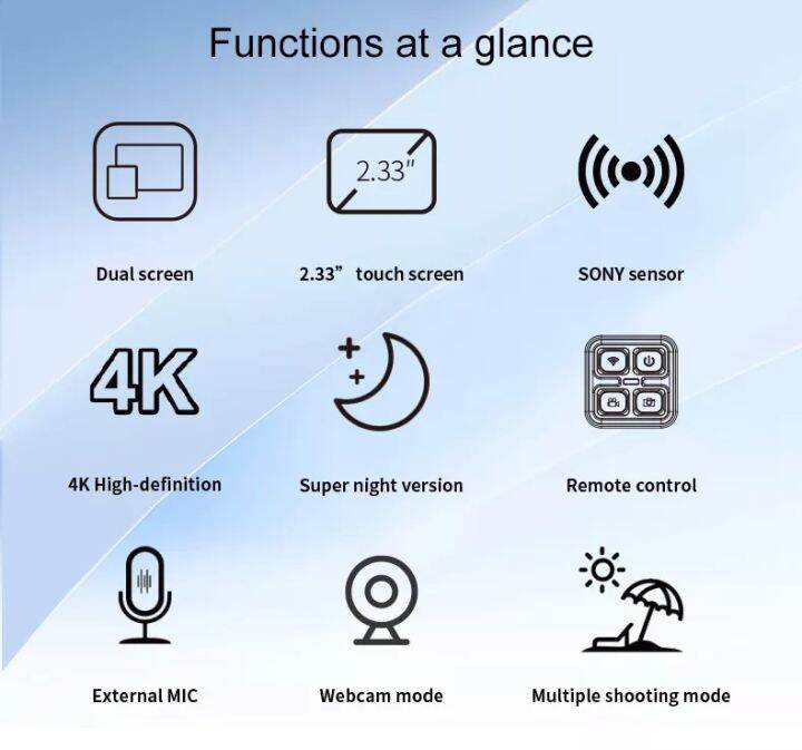 sjcam-sj8-dual-screen-4k-30fps-sports-action-camera-dual-touch-screen-display-super-night-vision-30m-waterproof-battery-แบตเตอรี่-แบตสำรอง-กล้องกันน้ำ-กล้องแอคชั่น