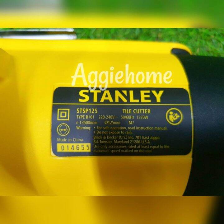 stanley-เครื่องตัดกระเบื้อง-125mm-รุ่น-stsp125a-กำลัง-1320วัตต์-เกลียว-m7-เครื่องตัด-จัดส่ง-kerry