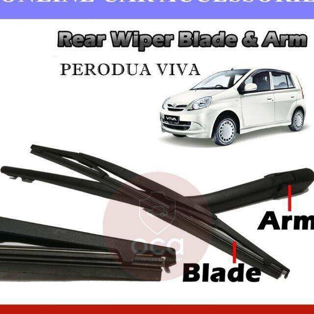 VIVA REAR WIPER ARM WITH BLADE Lazada