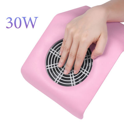 High Power Strong Nail Dust Suction Fan Collector With 2 Dust Bags Nail Art Equipment Nail Salon Tools Leather Vacuum Cleaner