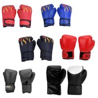 Adult Child Boxing Gloves PU Professional Training Fighting Gloves Muay Thai Sparring Punching Kickboxing Breathable Gloves