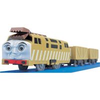 โมเดลรถไฟดีเซล TS-09 Takara Tomica Plarail THOMAS &amp; FRIENDS 3รถม้าของเล่นการศึกษาแม่พิมพ์ตุ๊กตาเด็กร้อน