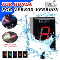 ♘อุปกรณ์เสริมมิเตอร์จอแสดงผลเกียร์รถจักรยานยนต์สำหรับ Honda VFR800 Interceptor VFR800X VFR 800 X VFR 800X 2006 2007 2008 2009