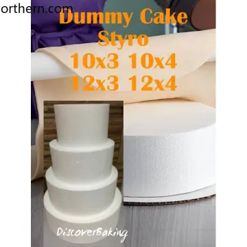 16x4 Round Cake Dummy