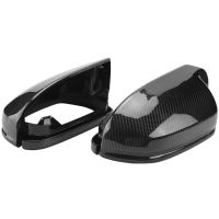 For Audi A4 B8 2008-2011 A5 B8 2009-2012 Carbon Fiber Side Wing Mirror Covers Caps Replacement Decoration