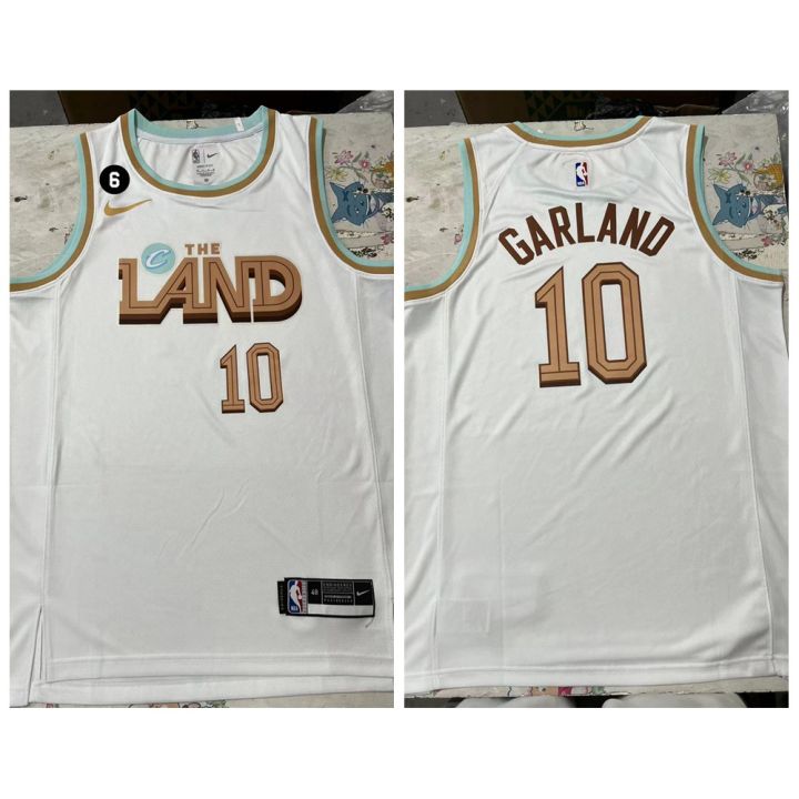 เสื้อกีฬาบาสเก็ตบอล-cleveland-cavaliers-darius-garland-สีดํา-สําหรับผู้ชาย-2022-23