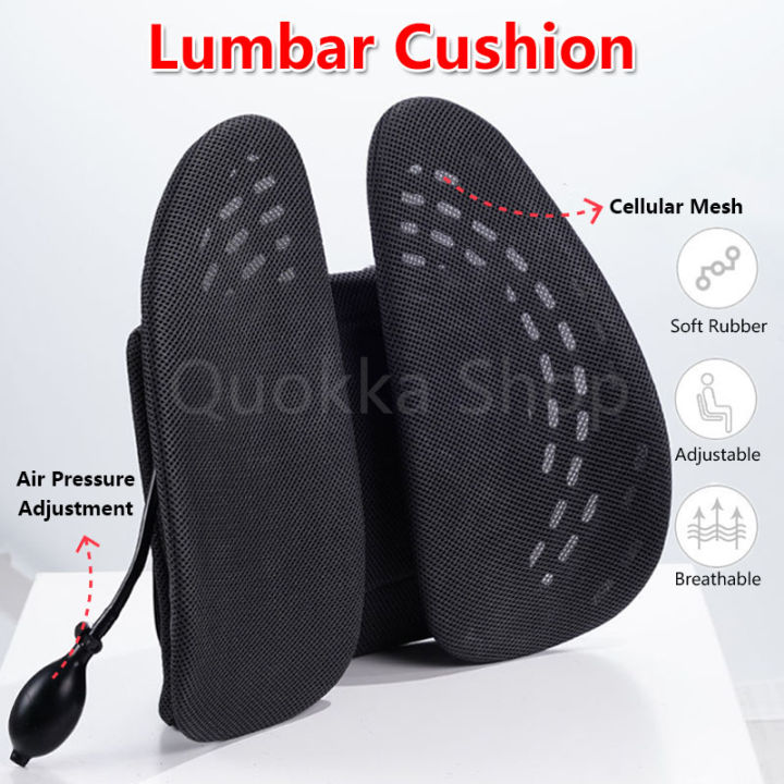 【SG Ready Stocks】Adjustable Lumbar Spinal Back Support Ergonomic Car ...