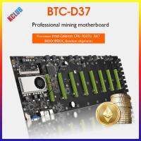 BTC-D37การทำเหมืองแร่เมนบอร์ดขยาย8 PCIE 16X USB2.0 DDR3 SODIMM Slot