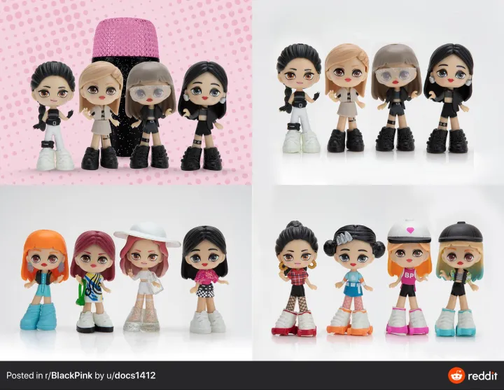 blackpink doll set