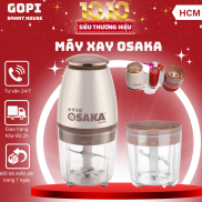 Máy xay sinh tố OSAKA - Máy xay Osaka nắp đồng 750ml cối xay thịt mini đa