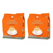 Combo 2 Cà phê sữa Good morning Trần Quang 480g 24 gói 20g