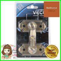 กลอนตัวล็อก VECO CBL339 สีทองเหลืองรมดำDOOR GUARD VECO CBL339 ANTIQUE BRASS **คุณภาพดี**