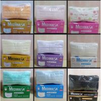 ลดสุดๆMedimask ASTM Lv1หน้ากากอนามัย ทางการแพทย์ 1 กล่อง 50 ชิ้น พร้อมส่ง