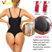 Velssut Tummy Control Booty Push Up Control Panties Seamless Shaper Hook Belly Thong Shapewear High Waist Butt Lifter Underwear