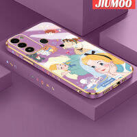 JIUMOO เคสสำหรับ Tecno Spark Go 2022ลายหิมะสีขาวใหม่พื้นผิวขอบสี่เหลี่ยมเคสนิ่มซิลิกาเจลกันกระแทกเคสมือถือฝาครอบป้องกันเลนส์กล้องถ่ายรูปทั้งหมด