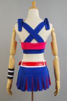 Lollipop Chainsaw Juliet Starling Cosplay Costumes Women Girls Cheerleading Dress Halloween Costume Party Club Dress Suit