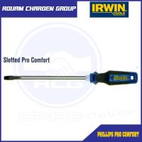 ( Promotion+++) คุ้มที่สุด IRWIN ไขควงปากแบน SLOTTED PRO COMFORT ขนาด 3 มม. x 100 มม. - 8 มม. x 250 มม. ราคาดี ไขควง ไขควง ไฟฟ้า ไขควง วัด ไฟ ไขควง แฉก