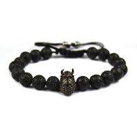 【CW】 Braided MacrameMenStonePulseira Masculina Jewelry Beaded BuddhaMenPulsera Jewelry