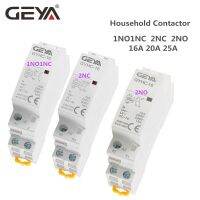 Geya Din Rail คอนแทคแบบโมดูลาร์2P 16a 20a 25a 1no1nc 2no 50/60Hz