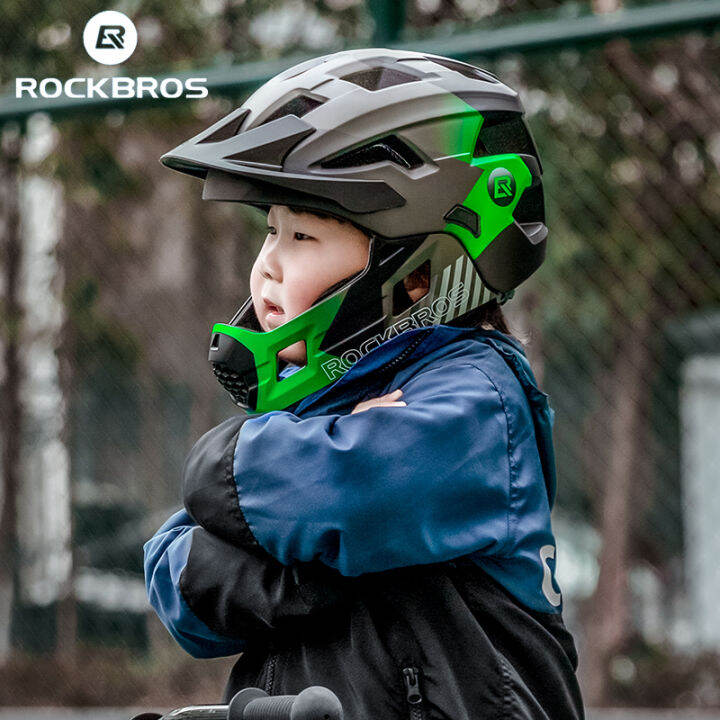 Bmx Kids Full Bike Helmet ROCKBROS Kids Full Face Helmet Kids Bike