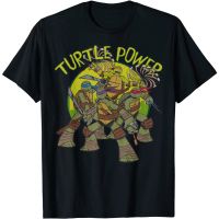 HOT Teenage Mutant Ninja Turtles Group Adult T-Shirts Turtle Power T-Shirts