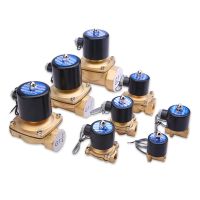 【Booming】 kgcwmw ทองเหลืองไฟฟ้า Solenoid วาล์วนิวเมติกวาล์วสำหรับ Water/แก๊ส DN6 DN20 DN8 220V DC24V