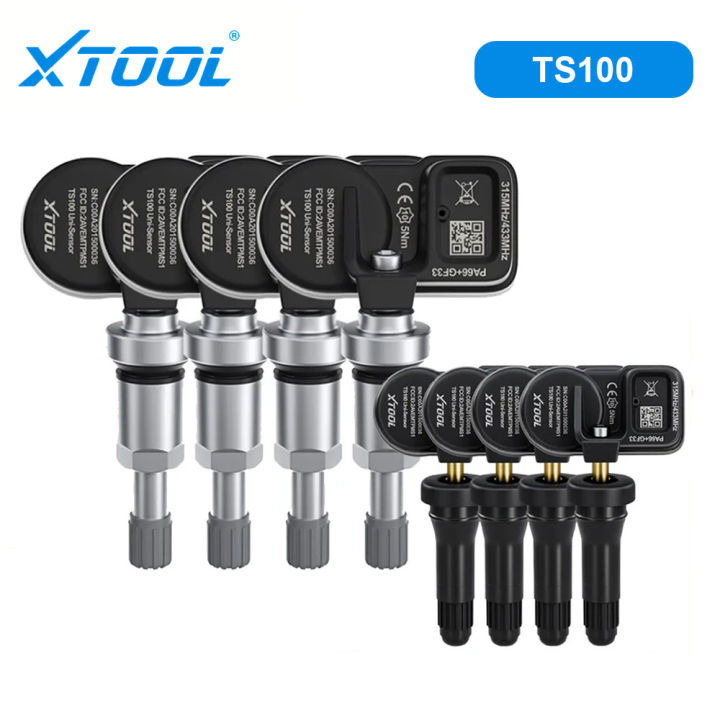 XTOOL TS100 Sensor Tools Work with TP150 Tire Pressure Monitor Programming  Sensor 433  315MHZ TPMS Sensor Tire Repair Scanner Lazada