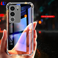 เคสซิลิโคนแบบใส Vivo V29 5ก. สำหรับ Vivo V29 Pro 5ก. ฝาครอบป้องกันเลนส์กันกระแทก Vivo V29 V29 Pro V29 Lite V29 Pro 5ก. 6.78"