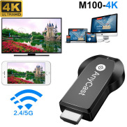 Thiết bị kết nối không dây HDMI Độ phân giải 4K ANYCAST M100 băng tần kép