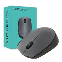 Logitech M170เมาส์ไร้สายสีเทา