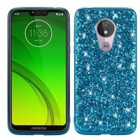 เคสนิ่มประดับด้วยผงกันกระแทก TPU สำหรับ Motorola Moto G7 Play