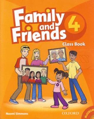 Bundanjai (หนังสือคู่มือเรียนสอบ) Family and Friends 4 Classbook Multi ROM (P)
