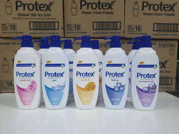 ครีมอาบน้ำ-โพรเทคส์-protex-ขวดปั้ม-ขนาด-450ml-ส่งเร็ว-จาก-กทม