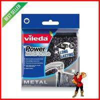 ฝอยสเตนเลสแผ่น VILEDA 10gSTAINLESS STEEL SHEET VILEDA 10g **มีบริการชำระเงินปลายทาง**