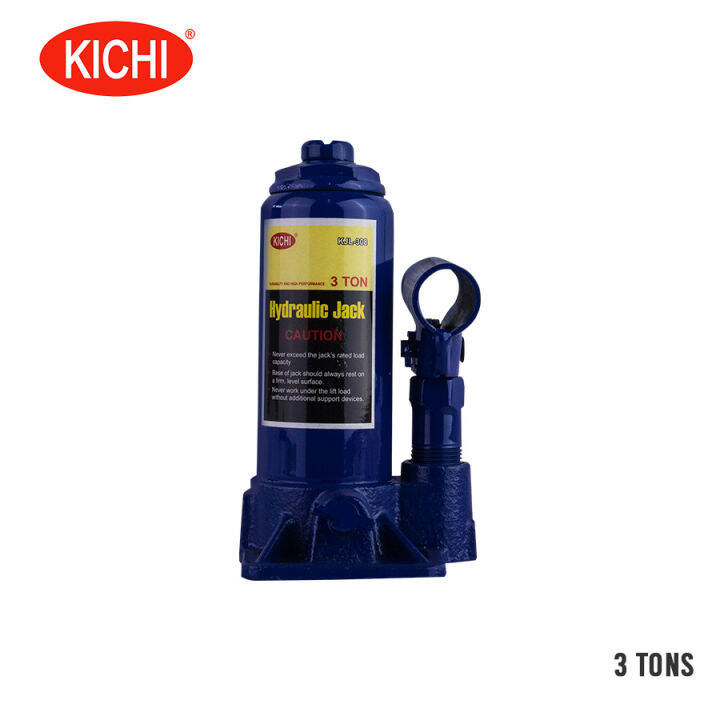 HYDRAULIC JACK LIGHT DUTYBLUE BODY 3 TONS KICHI Lazada PH
