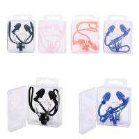 Waterproof Soft Swimming Earplugs Nose Clip Case Protective Prevent Water Protection Ear Plug Soft Silicone Swim Dive Supplies Accessories Accessories