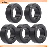 RUHAN 5Pcs 42X24X16mm แหวนเฟอร์ไรต์ สีดำสีดำ วงแหวนขดลวดเหนี่ยวนำ แบบพกพาได้ หม้อแปลงไฟฟ้า ตัวกรอง emi/rfi