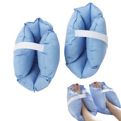1pair Women Men Protector Machine Wash For Injuries Pain Relief Bed Cushion Anti Sores Heel Pillow Foot Support Elderly Surgery Shoes Accessories