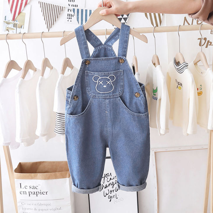 Baby Boy Diagonal Insert Bag Long Pants With Decorative Ribbed Binding  Design Kids Autumn Winter Trousers | Buy More, Save More | Temu