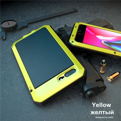 เคสโทรศัพท์เกราะ360กันกระแทกป้องกันทุกส่วนของเครื่องสำหรับ iPhone 11 Pro XS MAX XR X 7 8 6 6S Plus 5 S 5 SE ฝาครอบกันชนอลูมิเนียมโลหะ