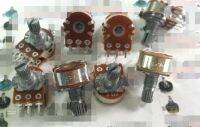 5pcs/lot APAI 148 double potentiometer C10K with a midpoint handle 15MM flower axis