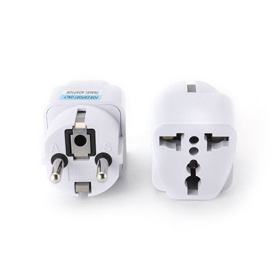 【lz】✇✑卐  1 pçs universal euro para eua au reino unido plug conversor adaptador de dois furos adaptador de viagem tomada elétrica da ue para eua au reino unido conversores