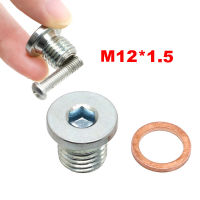 Super Strong Magnetic Engine Oil Drain Plug And Washer M12x1.5สำหรับ Polaris RZR Sportsman Ranger 7052306 Oil Drain Bolt