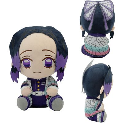 【YF】❒  Anime Demon Slayer Stuffed Tanjirou Nezuko Zenitsu Inosuke Giyuu Shinobu Kyoujurou Figurine Soft Kids