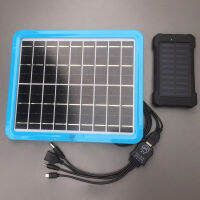 ชุดแผงโซล่าเซลล์ พร้อม แบตสำรอง พลังงานแสงอาทิตย์ 20000mAh Solar Panel And Solar Power Bank