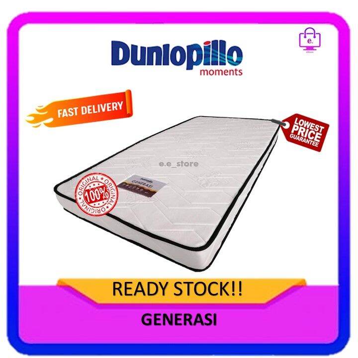 100 Original Dunlopillo Generasi Mattress Lazada