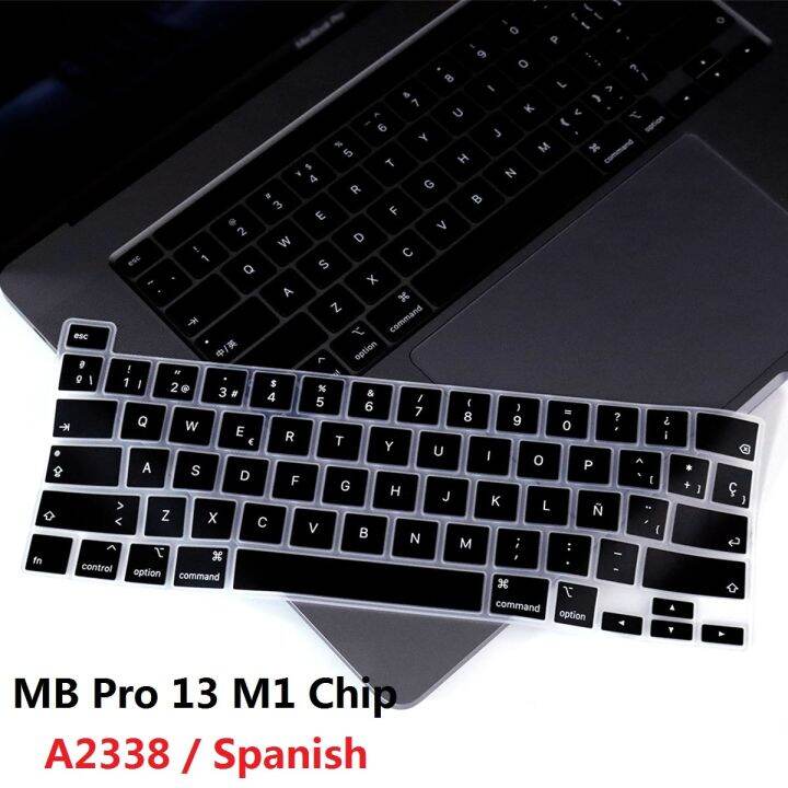 soft-skin-for-macbook-pro-13-2020-m1-chip-a2338-spanish-eu-us-keyboard-cover-silicon-for-macbook-pro-2020-spanish-keyboard-film-keyboard-accessories